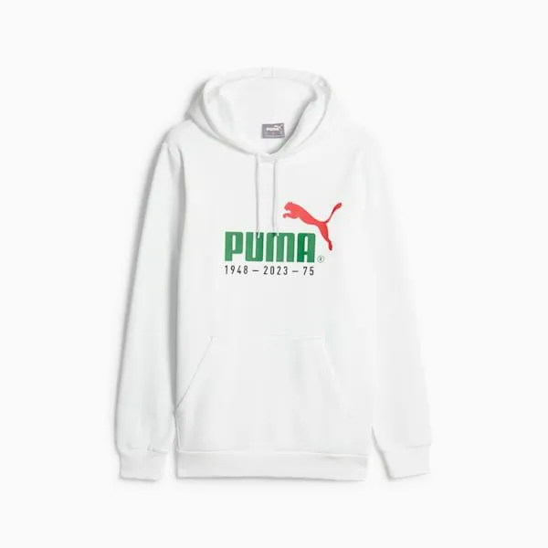Puma Hoodies and Sweatshirts Logo Celebration 039s Hoodie Puma White 8211 Men