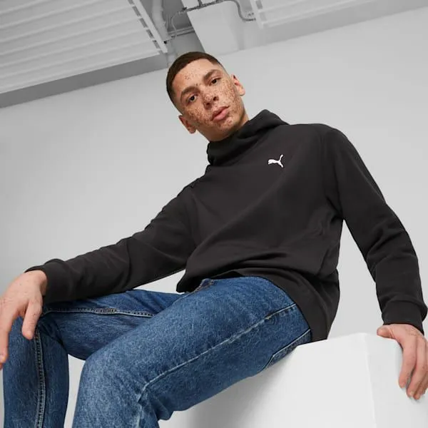 Puma Hoodies and Sweatshirts Polarfleece 039s Hoodie Puma Black 8211 Men