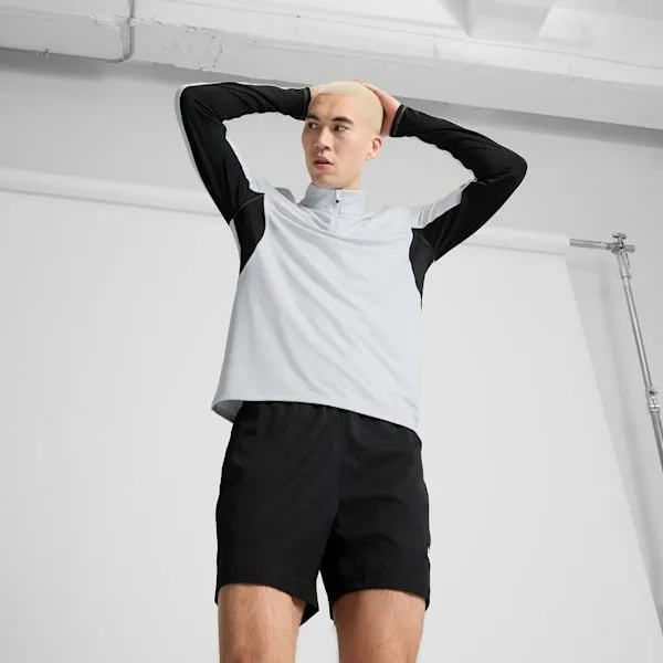 Puma Hoodies and Sweatshirts PUMA Fit 039s QuarterZip Training Jacket Silver Mist 8211 Men Puma Hoodies and Sweatshirts PUMA Fit 039s QuarterZip Training Jacket Silver Mist 8211 Men