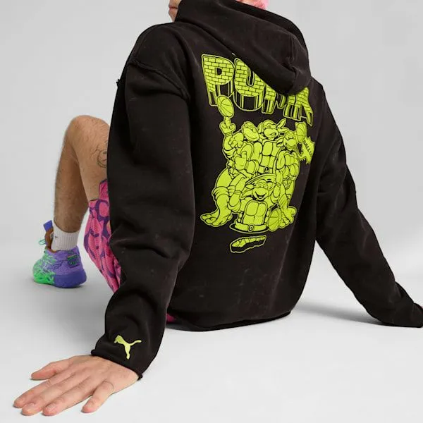 Puma Hoodies and Sweatshirts PUMA X TMNT 039s Basketball Hoodie Puma Black 8211 Men Puma Hoodies and Sweatshirts PUMA X TMNT 039s Basketball Hoodie Puma Black 8211 Men