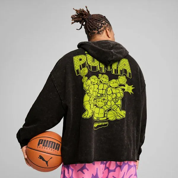 Puma Hoodies and Sweatshirts PUMA X TMNT 039s Basketball Hoodie Puma Black 8211 Men Puma Hoodies and Sweatshirts PUMA X TMNT 039s Basketball Hoodie Puma Black 8211 Men
