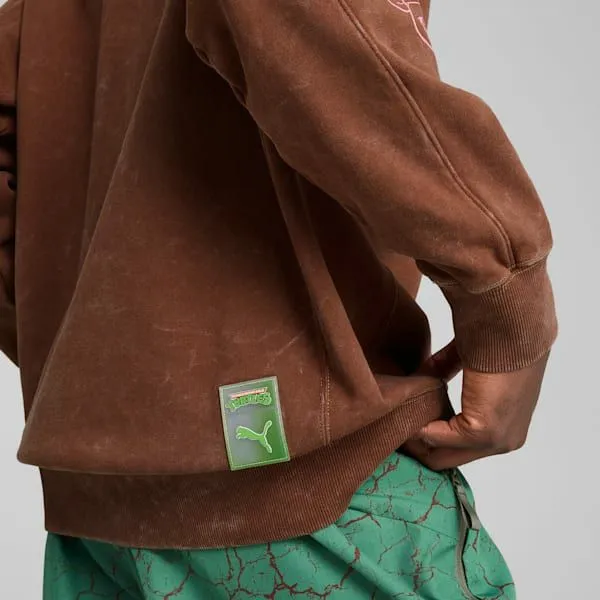 Puma Hoodies and Sweatshirts PUMA X TMNT 039s Relaxed Crew Sweatshirt Chocotart 8211 Men Puma Hoodies and Sweatshirts PUMA X TMNT 039s Relaxed Crew Sweatshirt Chocotart 8211 Men