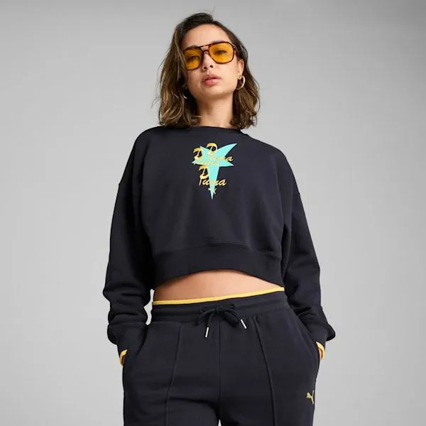 Puma Hoodies and Sweatshirts ROAD TO UNITY 039s Oversized Crew Sweatshirt New Navy 8211 Women Puma Hoodies and Sweatshirts ROAD TO UNITY 039s Oversized Crew Sweatshirt New Navy 8211 Women