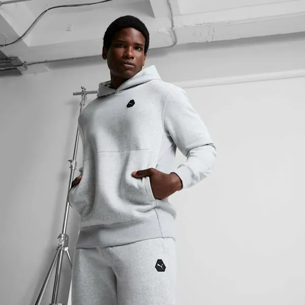 Puma Hoodies and Sweatshirts Rudagon 039s Hoodie Light Gray Heather 8211 Men