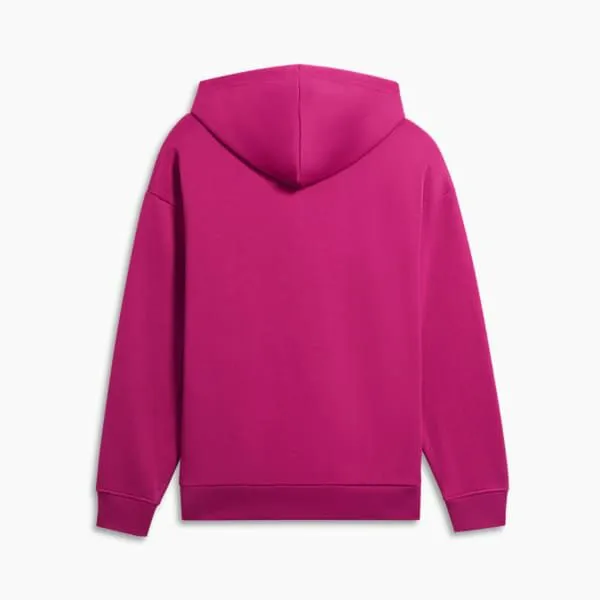 Puma Hoodies and Sweatshirts Tonal Script 039s Hoodie Magenta Gleam 8211 Women