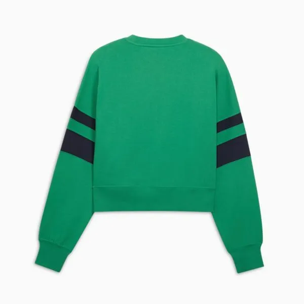 Puma Hoodies and Sweatshirts Wardrobe Essentials Bright Lights NYC Flagship 039s Crew Sweatshirt Archive Green 8211 Women Puma Hoodies and Sweatshirts Wardrobe Essentials Bright Lights NYC Flagship 039s Crew Sweatshirt Archive Green 8211 Women