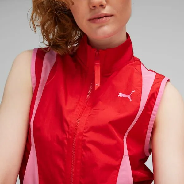 Puma Jackets and Outerwear Dare To 039s Woven Vest For All Time Red 8211 Women