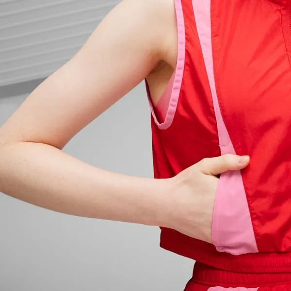 Puma Jackets and Outerwear Dare To 039s Woven Vest For All Time Red 8211 Women