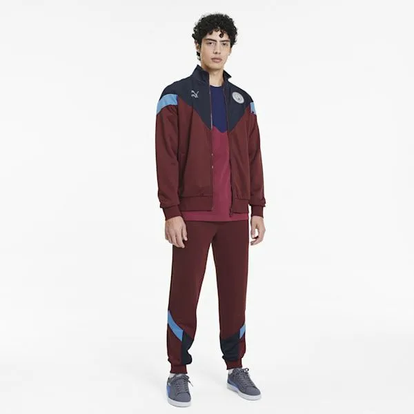 Puma Jackets and Outerwear Manchester City FC Iconic MCS 039s Track Jacket Cordovanpeacoat 8211 Men Puma Jackets and Outerwear Manchester City FC Iconic MCS 039s Track Jacket Cordovanpeacoat 8211 Men