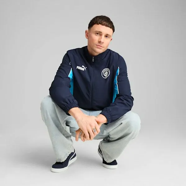 Puma Jackets and Outerwear Manchester City FtblARCHIVE 039s Jacket Puma Navyteam Light Blue 8211 Men Puma Jackets and Outerwear Manchester City FtblARCHIVE 039s Jacket Puma Navyteam Light Blue 8211 Men