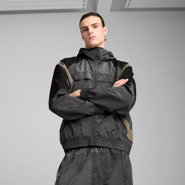 Puma Jackets and Outerwear Mostroverse CELLERATOR 039s Ripstop Jacket Dusky Gray 8211 Men