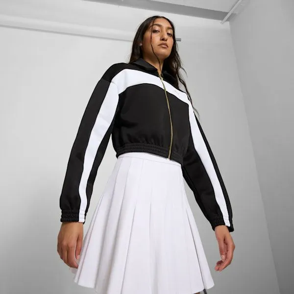 Puma Jackets and Outerwear PUMA 039s Relaxed Crop Track Jacket Puma Black 8211 Women Puma Jackets and Outerwear PUMA 039s Relaxed Crop Track Jacket Puma Black 8211 Women