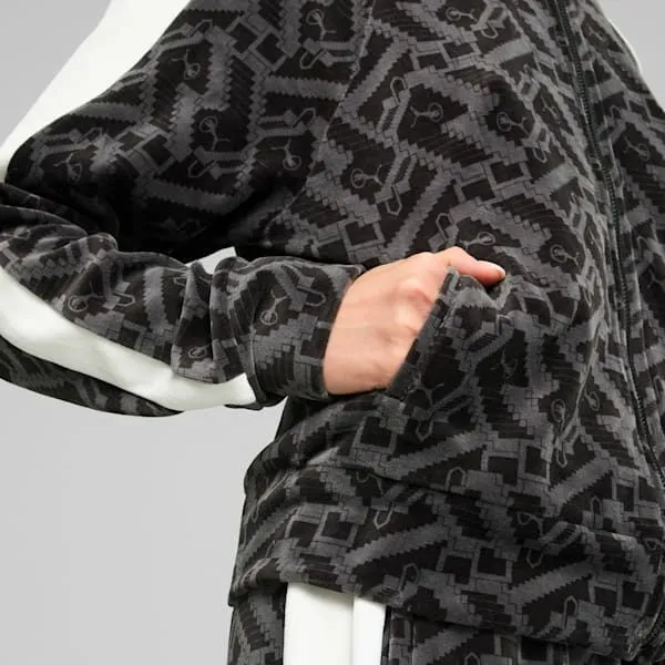 Puma Jackets and Outerwear PUMA X SQUID GAME T7 039s Track Jacket Puma Black 8211 Women Puma Jackets and Outerwear PUMA X SQUID GAME T7 039s Track Jacket Puma Black 8211 Women