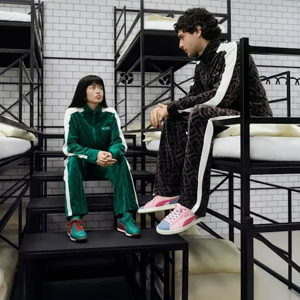 Puma Jackets and Outerwear PUMA X SQUID GAME T7 039s Track Jacket Puma Black 8211 Women Puma Jackets and Outerwear PUMA X SQUID GAME T7 039s Track Jacket Puma Black 8211 Women
