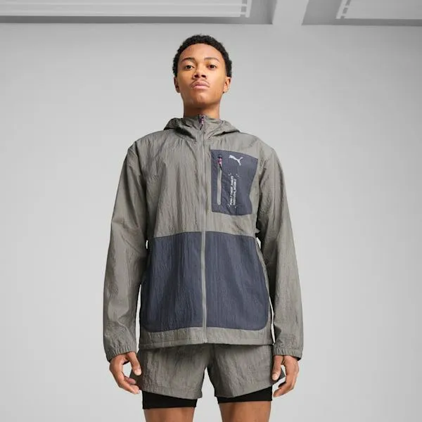 Puma Jackets and Outerwear SEASONS WindCELL 039s Jacket Cast Iron 8211 Men