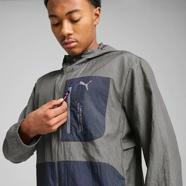 Puma Jackets and Outerwear SEASONS WindCELL 039s Jacket Cast Iron 8211 Men