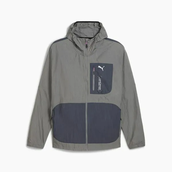 Puma Jackets and Outerwear SEASONS WindCELL 039s Jacket Cast Iron 8211 Men