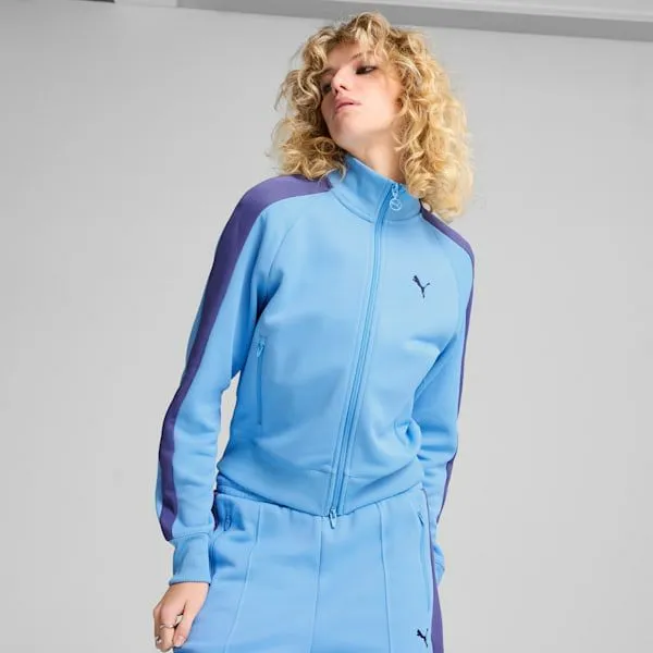 Puma Jackets and Outerwear T7 ALWAYS ON 039s Short Track Jacket Team Light Blue 8211 Women Puma Jackets and Outerwear T7 ALWAYS ON 039s Short Track Jacket Team Light Blue 8211 Women