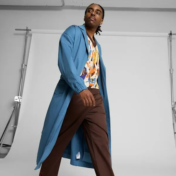 Puma Jackets and Outerwear We Are Legends Renaissance 039s Trench Coat Blue Horizon 8211 Men Puma Jackets and Outerwear We Are Legends Renaissance 039s Trench Coat Blue Horizon 8211 Men