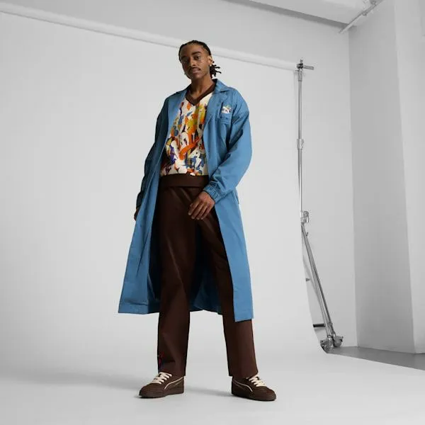 Puma Jackets and Outerwear We Are Legends Renaissance 039s Trench Coat Blue Horizon 8211 Men Puma Jackets and Outerwear We Are Legends Renaissance 039s Trench Coat Blue Horizon 8211 Men