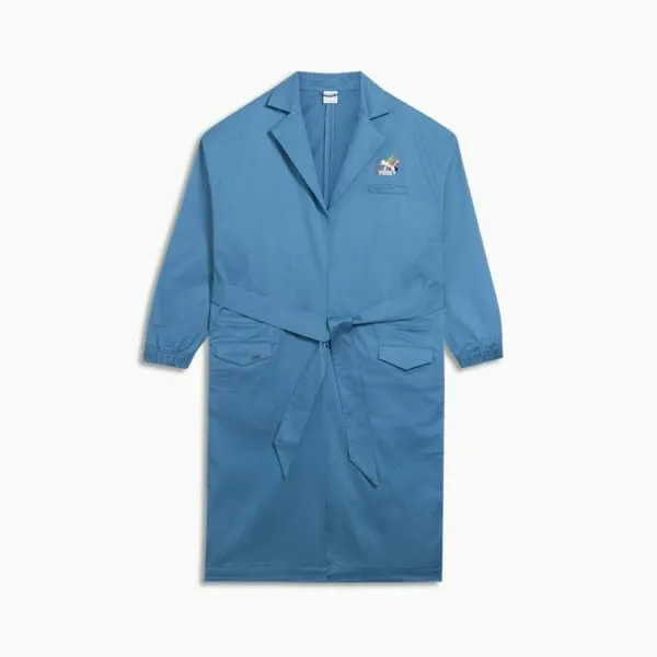 Puma Jackets and Outerwear We Are Legends Renaissance 039s Trench Coat Blue Horizon 8211 Men Puma Jackets and Outerwear We Are Legends Renaissance 039s Trench Coat Blue Horizon 8211 Men