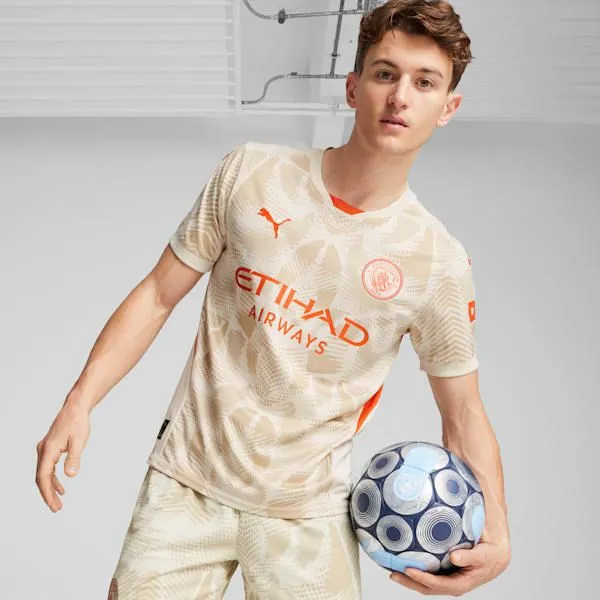 Puma Jerseys Manchester City 2425 Goalkeeper 039s Short Sleeve Jersey Alpine Snowputty 8211 Men Puma Jerseys Manchester City 2425 Goalkeeper 039s Short Sleeve Jersey Alpine Snowputty 8211 Men