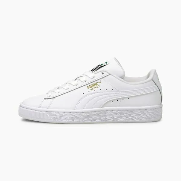 Puma Kids Basket Classic XXI Big 039 Sneakers Puma Whitepuma White 8211 Kids