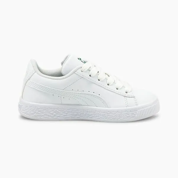 Puma Kids Basket Classic XXI Little 039 Sneakers Puma Whitepuma White 8211 Kids