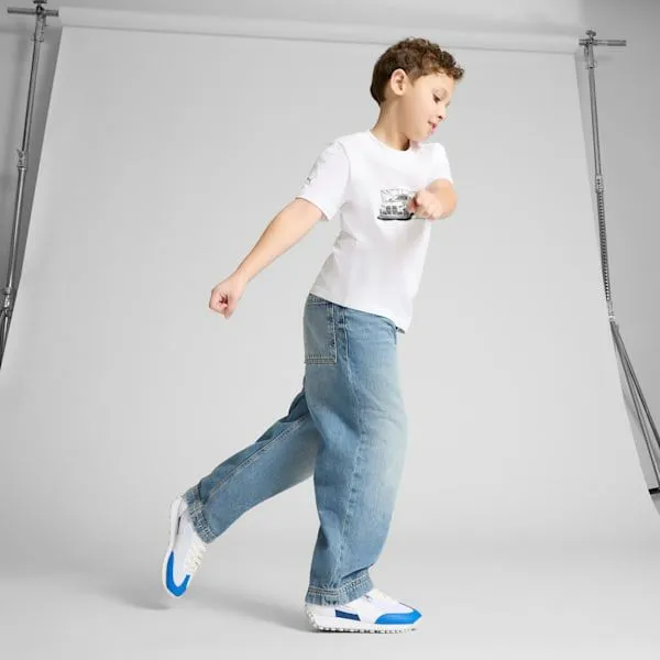 Puma Kids BMW MMS Easy Rider Big 039 Sneakers Puma Whitecool Cobalt 8211 Kids Puma Kids BMW MMS Easy Rider Big 039 Sneakers Puma Whitecool Cobalt 8211 Kids