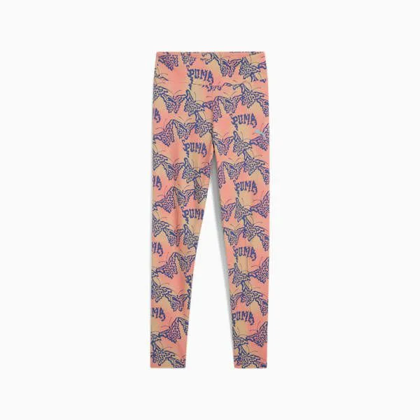 Puma Kids BUTTERFLY VIBE Big 039 High Waise Leggings Blue Crystal 8211 Kids