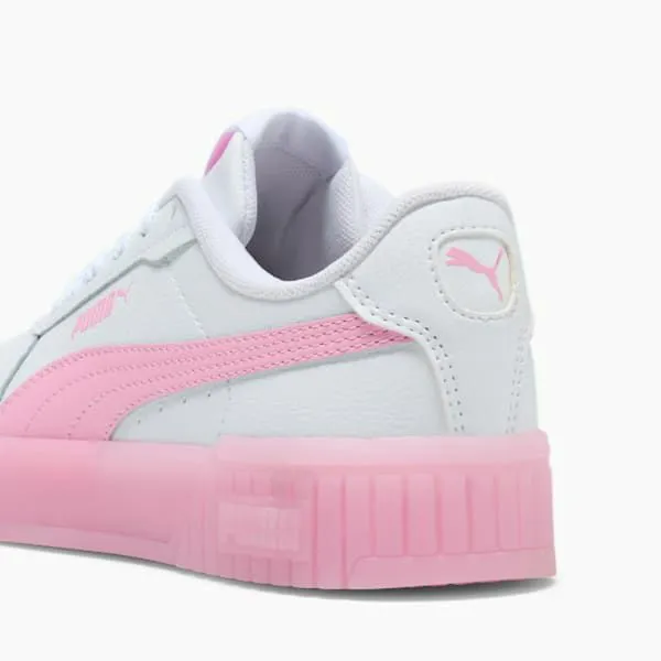 Puma Kids Carina 20 Jelly Bean Big 039 Sneakers Puma Whitepink Lilac 8211 Kids