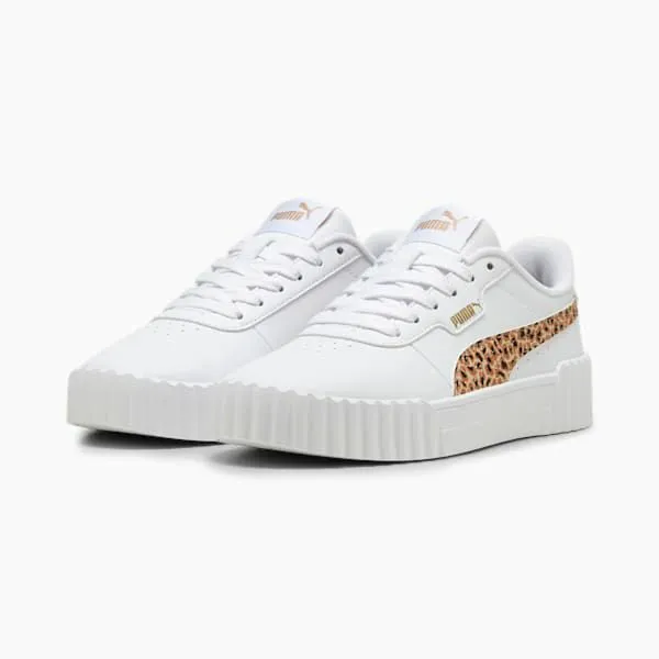 Puma Kids Carina 30 Animal Big 039 Sneakers Puma Whitelight Sandpuma Gold 8211 Kids Puma Kids Carina 30 Animal Big 039 Sneakers Puma Whitelight Sandpuma Gold 8211 Kids