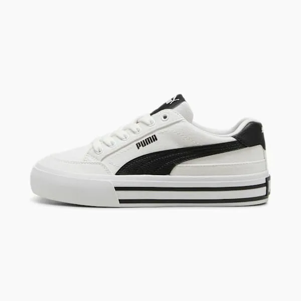 Puma Kids Court Classic Vulcanized Formstrip Big 039 Sneakers Puma Whitepuma Black 8211 Kids Puma Kids Court Classic Vulcanized Formstrip Big 039 Sneakers Puma Whitepuma Black 8211 Kids