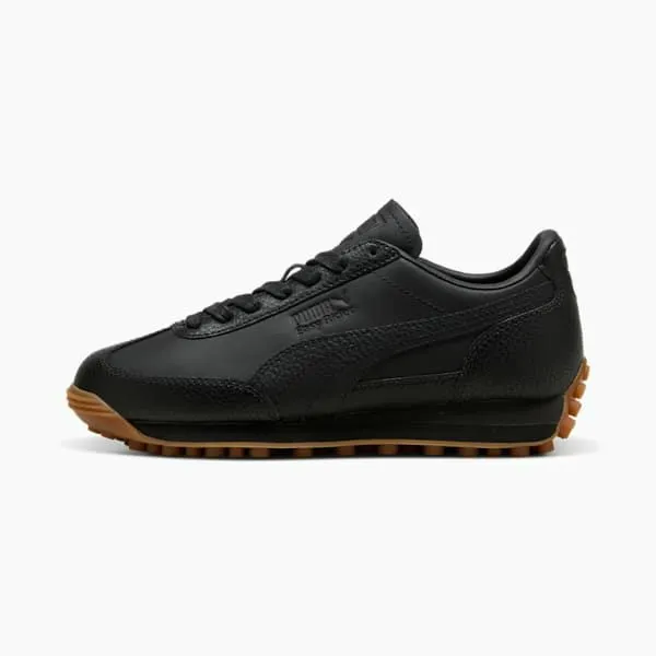 Puma Kids Easy Rider Leather Big 039 Sneakers Puma Black 8211 Kids