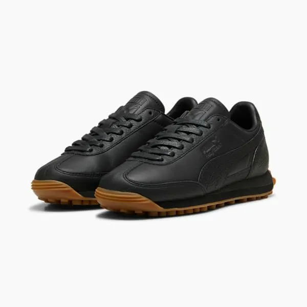 Puma Kids Easy Rider Leather Big 039 Sneakers Puma Black 8211 Kids