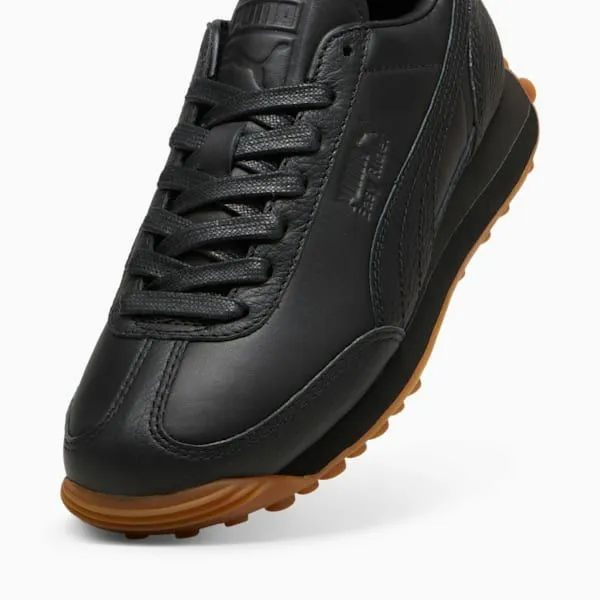 Puma Kids Easy Rider Leather Big 039 Sneakers Puma Black 8211 Kids