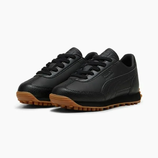 Puma Kids Easy Rider Leather Little 039 Sneakers Puma Black 8211 Kids