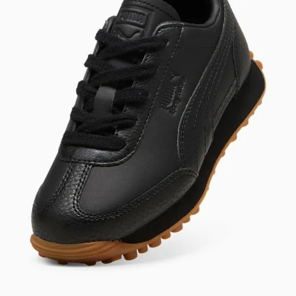 Puma Kids Easy Rider Leather Little 039 Sneakers Puma Black 8211 Kids