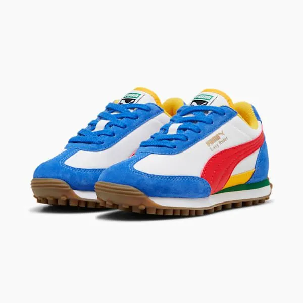 Puma Kids Easy Rider Little 039 Sneakers Puma Whitepuma Red 8211 Kids