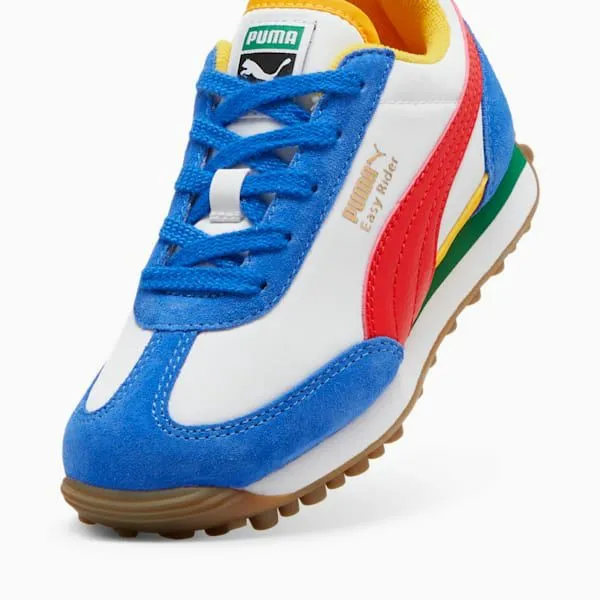 Puma Kids Easy Rider Little 039 Sneakers Puma Whitepuma Red 8211 Kids