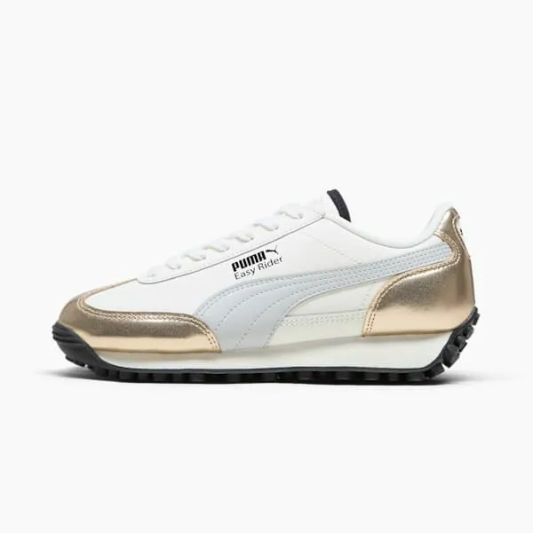 Puma Kids Easy Rider Mixed Metals Big 039 Sneakers Warm Whitepuma Goldglacial Graypuma Black 8211 Kids Puma Kids Easy Rider Mixed Metals Big 039 Sneakers Warm Whitepuma Goldglacial Graypuma Black 8211 Kids