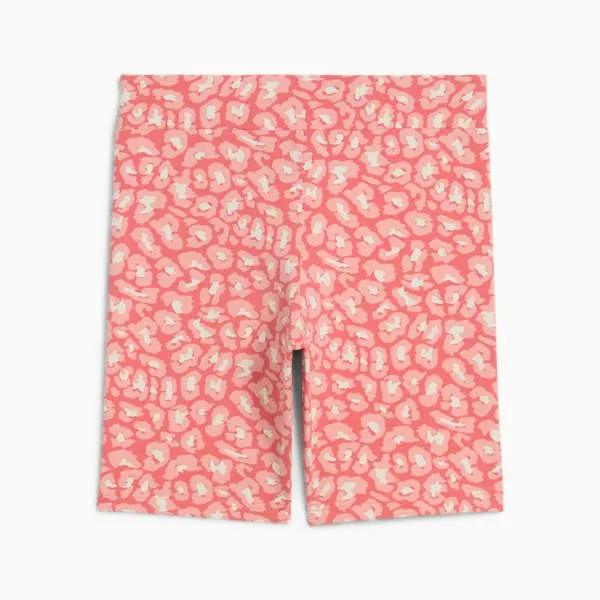 Puma Kids Essentials Animals Big 039 Short Leggings Peach Frost 8211 Kids