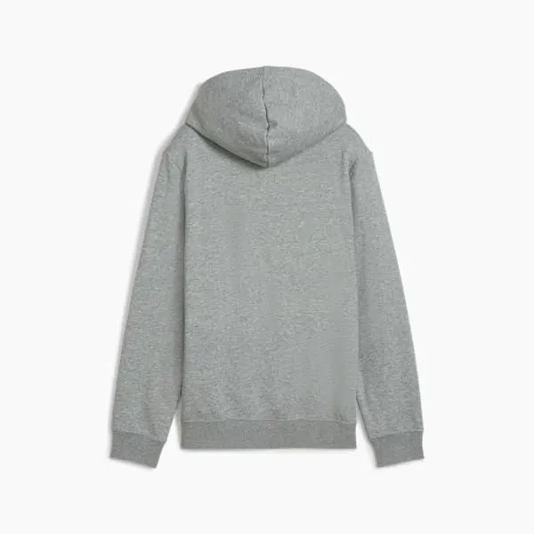 Puma Kids Essentials No 1 Logo Big 039 Fleece Hoodie Medium Gray Heather 8211 Kids