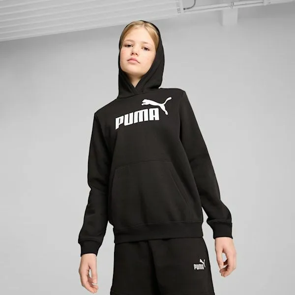 Puma Kids Essentials No 1 Logo Big 039 Fleece Hoodie Puma Black 8211 Kids