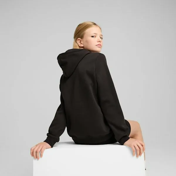 Puma Kids Essentials No 1 Logo Big 039 Fleece Hoodie Puma Black 8211 Kids