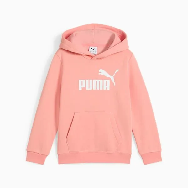 Puma Kids Essentials No 1 Logo Little 039 Fleece Hoodie Pink Fruit 8211 Kids