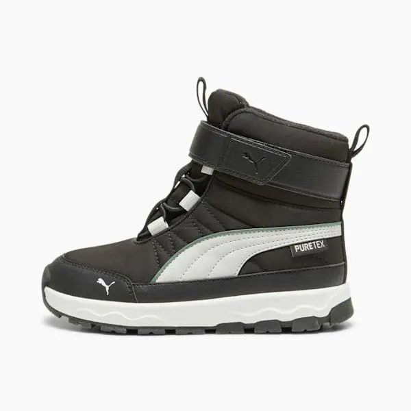 Puma Kids Evolve Puretex Little 039 Alternate Closure Boots Puma Blackash Graypuma White 8211 Kids Puma Kids Evolve Puretex Little 039 Alternate Closure Boots Puma Blackash Graypuma White 8211 Kids