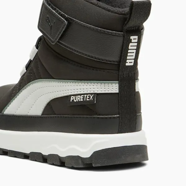 Puma Kids Evolve Puretex Little 039 Alternate Closure Boots Puma Blackash Graypuma White 8211 Kids Puma Kids Evolve Puretex Little 039 Alternate Closure Boots Puma Blackash Graypuma White 8211 Kids