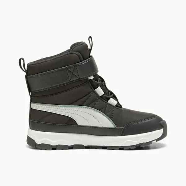 Puma Kids Evolve Puretex Little 039 Alternate Closure Boots Puma Blackash Graypuma White 8211 Kids Puma Kids Evolve Puretex Little 039 Alternate Closure Boots Puma Blackash Graypuma White 8211 Kids