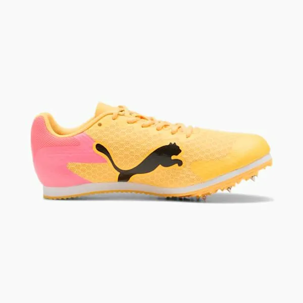 Puma Kids EvoSPEED Star 9 Big 039 Track Spikes Sun Streamsunset Glowpuma Black 8211 Kids